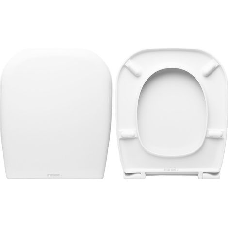 Copriwater D-Code Duravit termoindurente avvolgente bianco come originale (1/4)