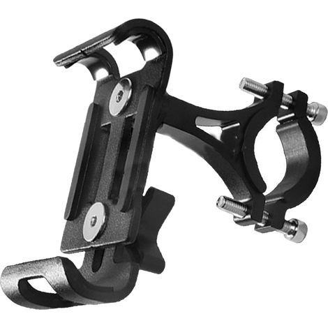 Support pour vélo Porte-vélo avec Rotation à 360° - Porte-téléphone Universel avec Rotation à 360° Compatible avec Guidon Moto Moto 20-36 m (1/5)