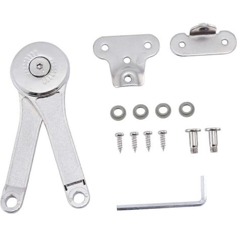 Tige de support de porte d'armoire STOBOK, butée de charnière pour couvercle rabattable (1/5)