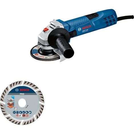 Bosch GWS 7-115 Winkelschleifer Silber 720 W