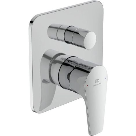 Einbau-Badewannen-/Brausebatterie aus verchromtem Messing - Ideal Standard Cerafine