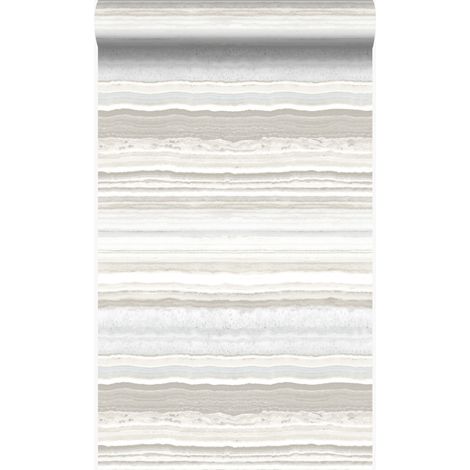 papier peint pierre de marbre en couches beige  - Origin Wallcoverings (1/5)
