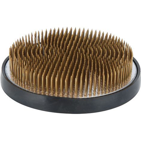 Forme ronde Fleur Kenzan Titulaire Arrangement De Fleurs Japonais Aiguille Broche Arrangement AccessoiresAiguille De Cuivre. (1/5)