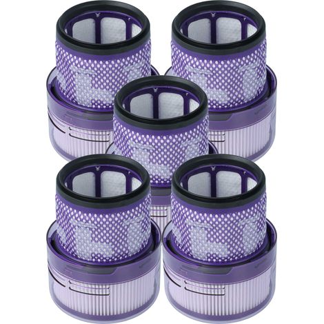 vhbw 5x filtro pre-motore compatibile con Dyson mini stilo (micro) 1.5kg aspirapolvere - filtro salvamotore, lavabile (1/5)