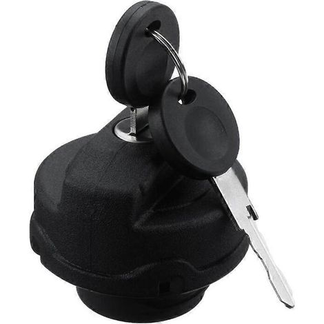 Black Fuel Petrol Cap Locking Tank Fuel Tank Cap for OPEL-- (1/5)