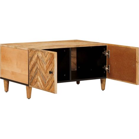 Maison Exclusive - Tavolino da salotto Marrone 80 x 50 x 40 cm (1/5)