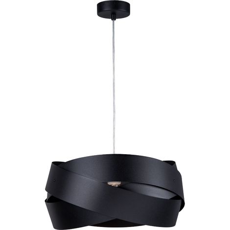 Suspension métal noir Ø40 Tornado E27 Zuma Line 1114 (1/4)