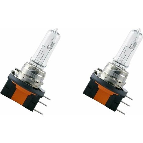 2x H15 64176 12V 15/55W PGJ23t-1 3200K Clear Standard E1 2P4 DOT w8h1 ORIGINAL Glows in the Dark - MUMU (1/4)