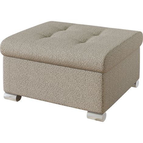 Pouf Comfivo Gemma, Manza 22, 41x68x70cm, Diamètre: 0, Tissu, Pieds: Plastique, 0 (1/5)