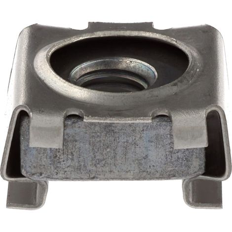 Écrou Cage M6 1.00 Acier Montage sans Soudure Fixation Métallique pour Carrosserie, Support ou Panneau Réf.11684 Sachet de 20 (1/5)