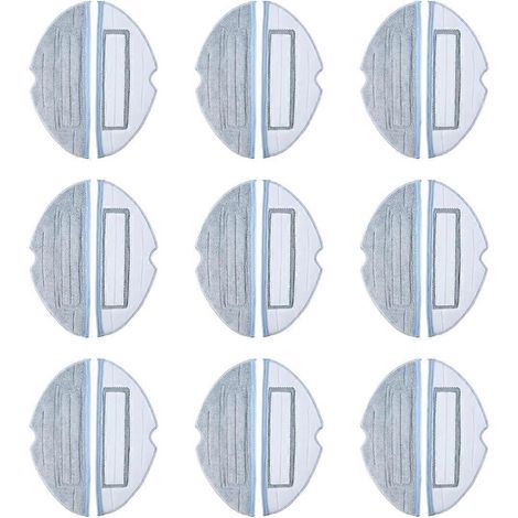 Lot de 18 lingettes de rechange pour le robot de nettoyage Roborock S7 T7 T7Plus (1/5)