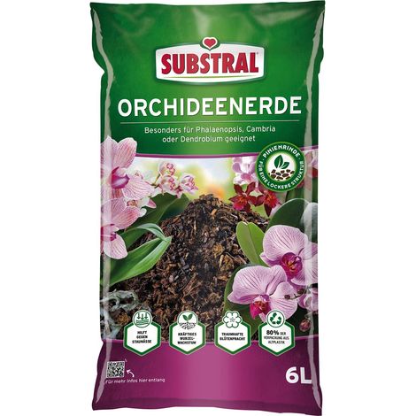 Erde substral orchideen blumenerde nährstoffreich optimale Drainage (1/5)