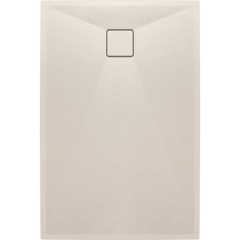 Duschwanne in Granit-Optik 100x80 cm in Beige (1/5)