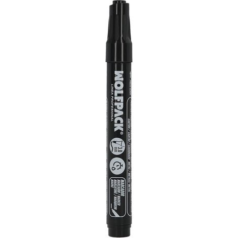 Marqueur permanent noir professionnel. (1/5)