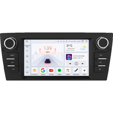 Autorradio, pantalla táctil, integración con smartphone, compatible con BMW Serie 3, diseño inalámbrico, S6 con AHDC2 (1/2)