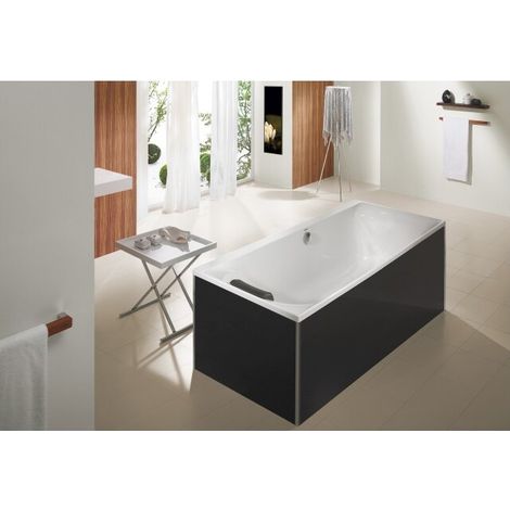 Hoesch 47854.552 Accessoire habillage en verre noir isolé