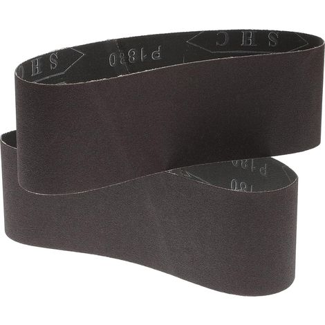 2pièces Grain Bandes Abrasives Pour Ponceuse à Bande Et Polissage De Bois Lot De De Ponçage (1/5)