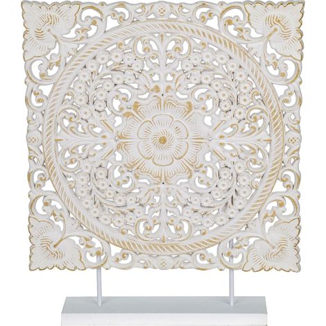 Signes Grimalt Figura figure La base a mosaico adorna diversi marroni 47x8x40cm 26952 (1/3)