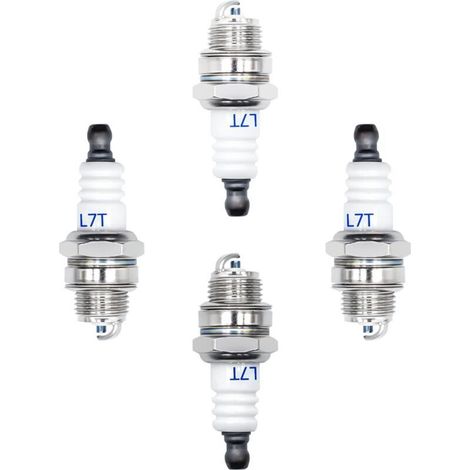 Enowelir L7T bougie d'allumage longue durée tondeuse à gazon deux temps tronçonneuse bougie d'allumage flamme buse,cutter 260 360 430 520 328, tronçonneuse 2500 3800 4500 5200 5800 (1/3)