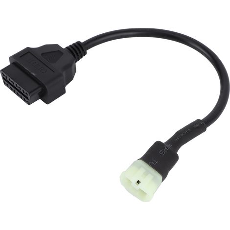 6-poliges OBD2-Kabel für die Diagnose von Kawasaki Z900, Z900RS, ZX10R, ZX14R und H2 Motorrädern – Steckeradapterkabelbaum, elektronisches Auslesegerät (1/5)