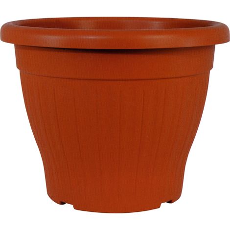 VASO TONDO TERRACOTTA Ø20X16HCM 2,5LT