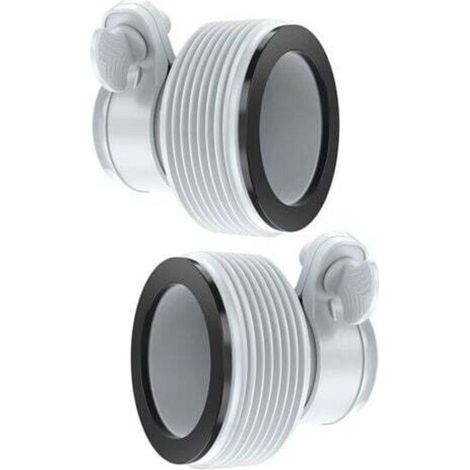 Adaptateur de tuyau Intex B – Kit double pour raccordement piscine gonflable, pièces de rechange compatibles, plastique résistant (1/5)