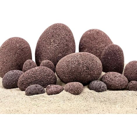 Aquarium Natursteine Red Dragon Pebbles Steine 1 Stück Gr.S 3-5cm