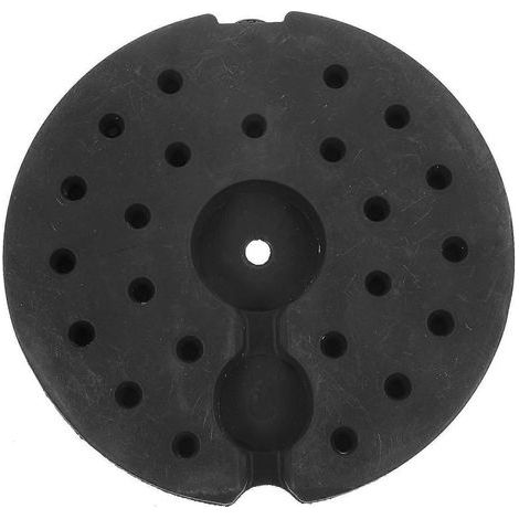 Socle de lampe lesté en fonte pour lampe de table ou sur pied (1/5)
