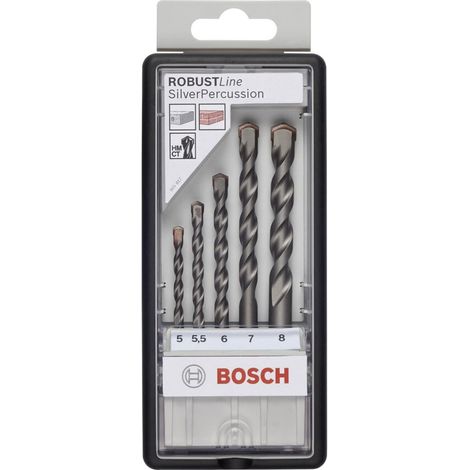 Bosch RobustLine Silver Percussion Set 5 Pieces 2607010