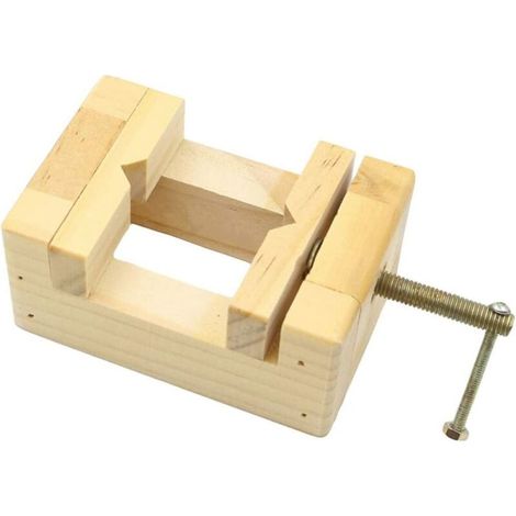 Vise En Bois - Vise Plate Pour Sculpture Sur Bois Et Gravure De Sceaux - Fixation Stable Pour Ciselage Et Taille De Pierre - 1 Pièce (1/5)