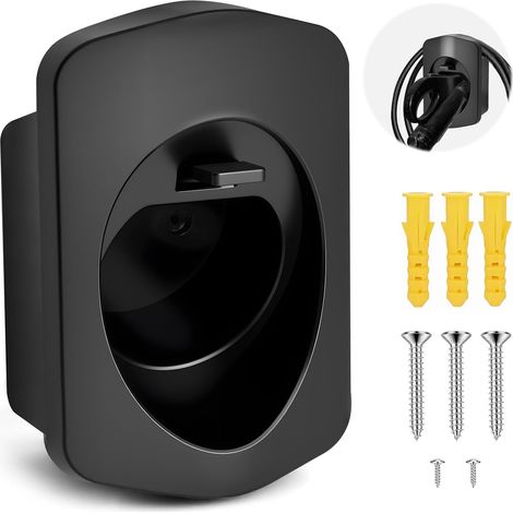 Type 2 Charging Cable Holder,  Upgraded Type 2 Wall Mount,  Type 2 Wall Mount Cable Holder,  Type 2 Charging Cable Holder for EV Cable and Charging Station (1/5)