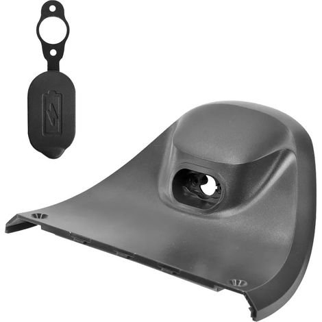 Battery charging port cover with dust cap, compatible with Ninebot F20, F40, F30 and F25 electric scooters.