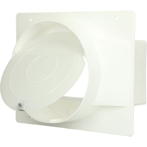 Clapet de retenue canal plat/rond diamètre 150 mm horizontal