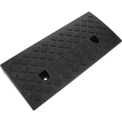 Tapis De Rampe Patin De Pente Rampe De Diable Rampe De Quai De Chargement Rampe De Pente Rampe De Garage Rampe De Véhicule Rampe De Tranchée En Plastique Rampes D'allée Noir Ou (1/5)