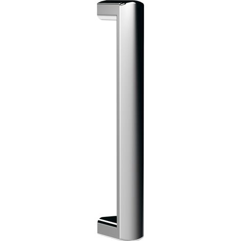 Nuie Ella Satin Chrome 156mm Square Shower Door Handle - HAN1005AA