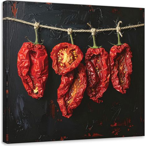 Wandbild Getrocknete rote Tomaten 30x30 (1/5)