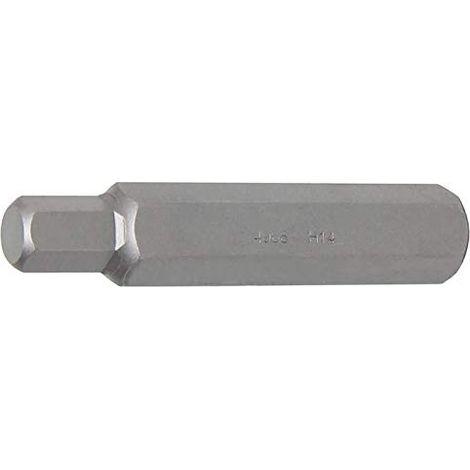 Inserto  lunghezza 75 mm  attacco esagono esterno 10 mm (3/8")  esagono interno 14 mm (1/3)