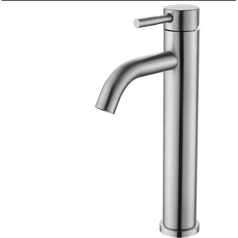 High-rise basin tap, suitable for bathroom sinks or washbasins, adjustable basin tap for hot and cold water. (1/3)