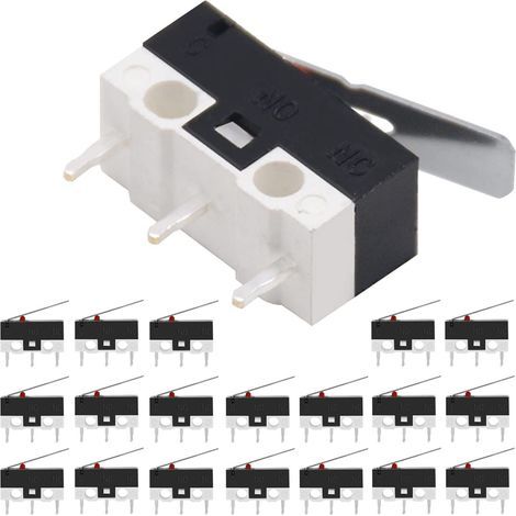 20 pièces de micro interrupteurs de fin de course NO + NC 3PIN 125V 1A (1/5)
