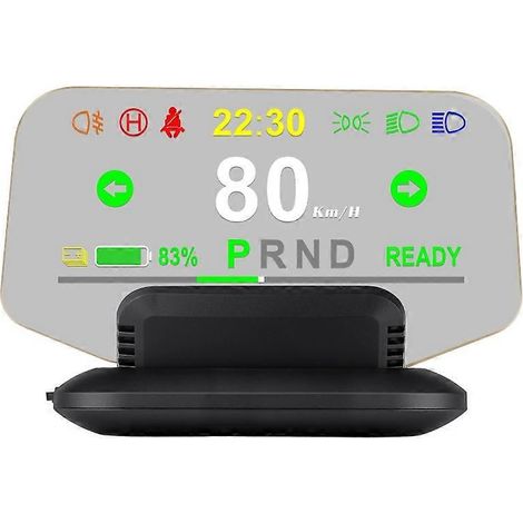 Écran Tête Haute HUD Digital, Compteur de Vitesse avec Alarme de Rappel, Avertisseur de Sur-Vitesse pour Model 3 (1/3)