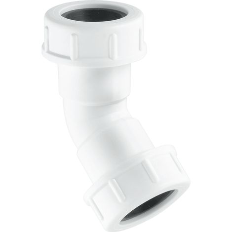 McAlpine R2AM 0.75" Pushfit 135 degree Overflow Bend (1/4)