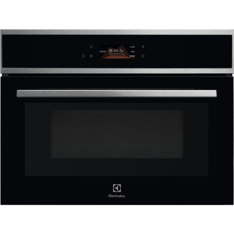 Micro ondes + Gril Electrolux EVM8E08X Niche 45 cm (1/5)