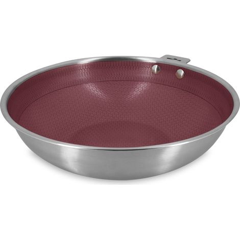 Wok 28cm en acier inoxydable, AGLAE (1/4)