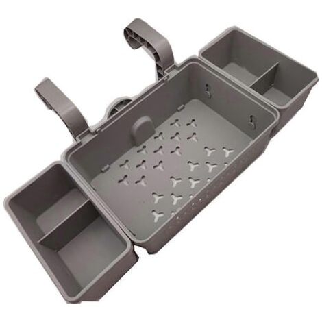 Panier de rangement pour piscine avec porte-gobelet, accessoires de piscine hors sol, panier à jouets de piscine, pour M (1/5)
