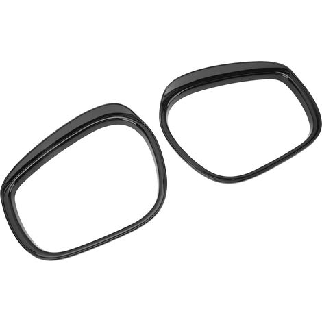 2 Pièces Cadre Anti-Pluie Rétroviseur Latéral Remplacement Bordure Miroir De Porte Pour Ford Mustang Mach E 2021-2023 Noir Brillant (1/5)