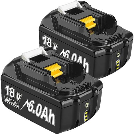 Batteria di ricambio, 18 V, capacità 6000 mAh (1/2)