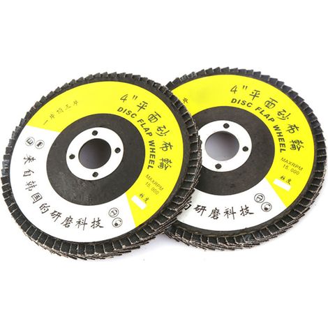 Lot de 30 disques à lamelles renforcés résistant à l'usure, haute densité meules abrasives de polissage, 72 lames 21x11 cm. (1/5)