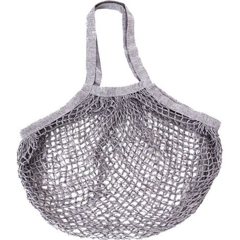 SIDEBAG - Filet à provisions en coton gris