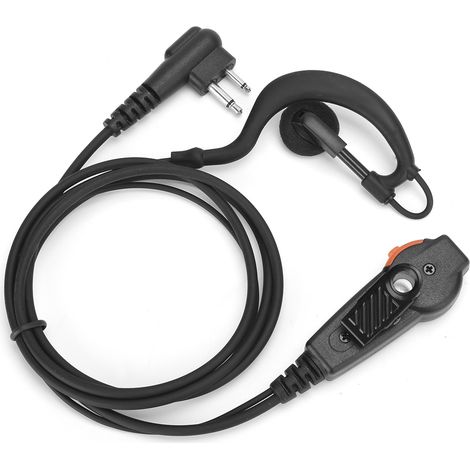 Écouteur double PTT pour talkie-walkie compatible avec Motorola GP3688, 3188 et 2000 (1/5)