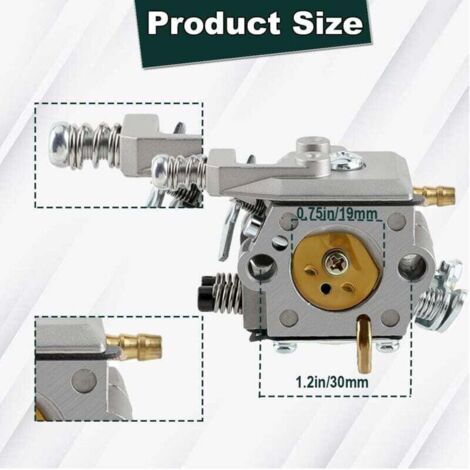 NALOOKAMIC  A021003330 WT-992 Carburateur pour Walbro tronçonneuse pour Echo CS-352 CS352 CS-353 CS-352ES Kits de Mise au Point pour tronçonneuse avec Joints de Bougie Kit de Filtre (1/3)